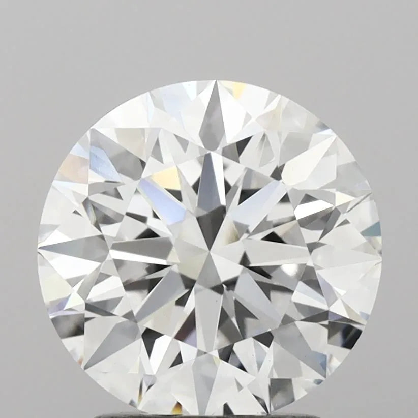 2.09ct Round Lab Grown Diamond (Colour D, Clarity VVS2, Cut ID, IGI Certified)