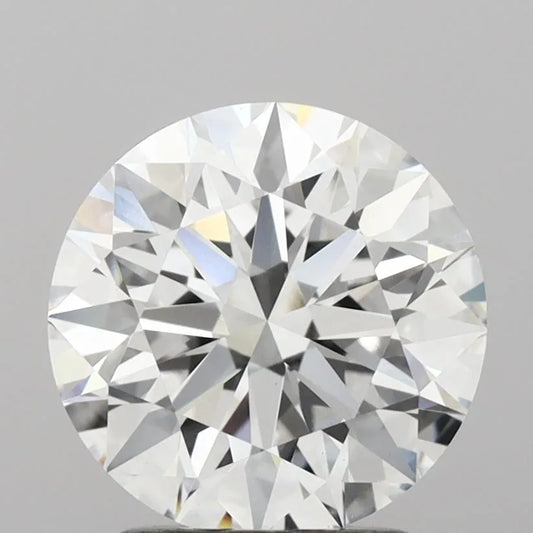 2.09ct Round Lab Grown Diamond (Colour D, Clarity VVS2, Cut ID, IGI Certified)
