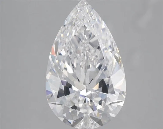 2.13ct Pear Natural Diamond (Colour D, Clarity VS2, GIA Certified)