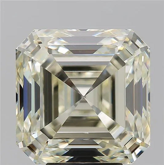 7.03ct Asscher Natural Diamond (Colour L, Clarity VS2, Cut VG, IGI Certified)