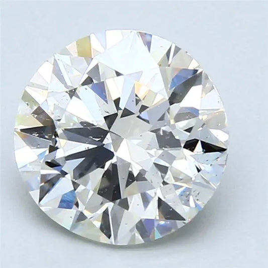 3.00ct Round Natural Diamond (Colour F, Clarity VS2, Cut EX, EGL Certified)