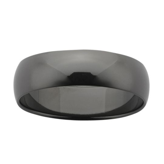 CLASSIC LOW DOME ZIRCONIUM RING, main product view