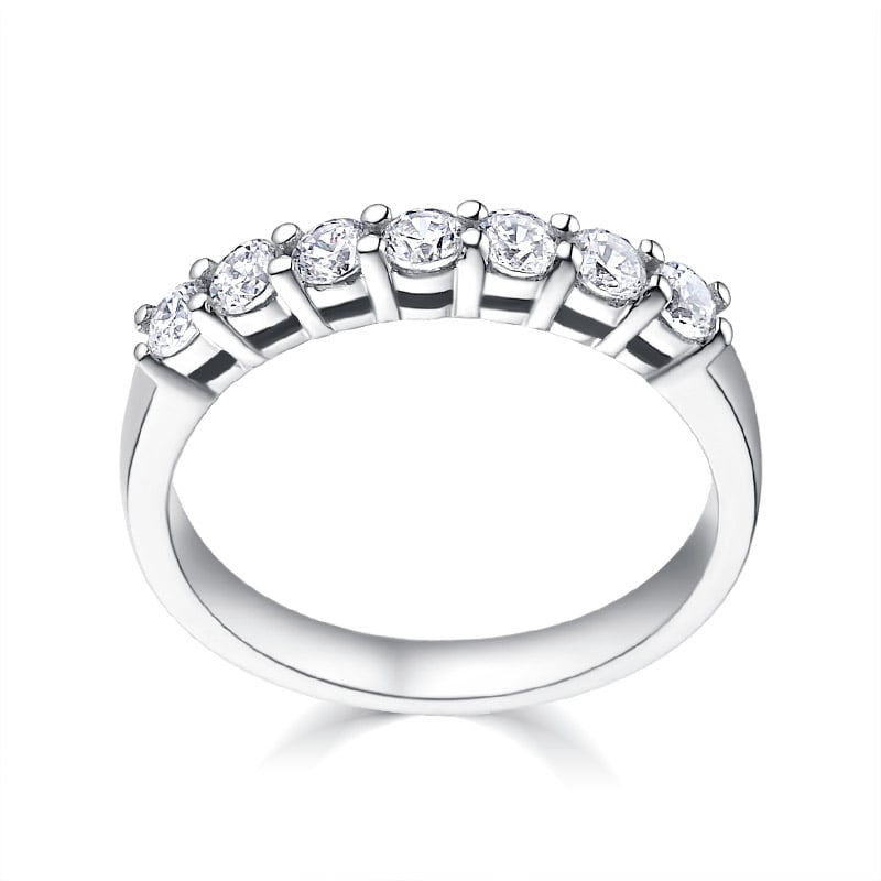 Classic shared claw wedding band, main product view