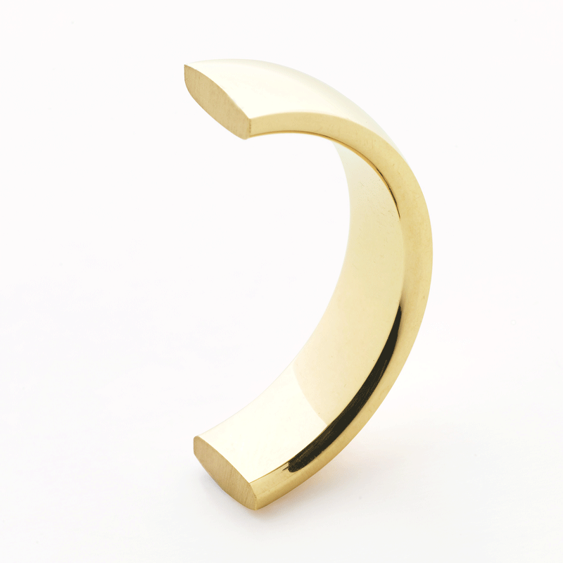Classic quarter round wedding ring. Medium weight, main product view