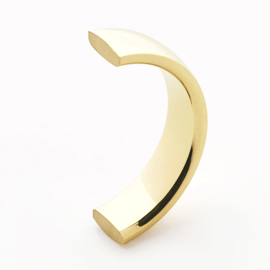 Classic quarter round wedding ring. Medium weight, main product view