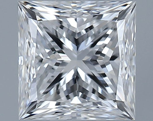 GIA certified 1.01 ct princess cut F/VVS2 diamond