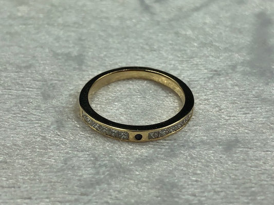Diamond and sapphire wedding/dress ring Melbourne, main product view
