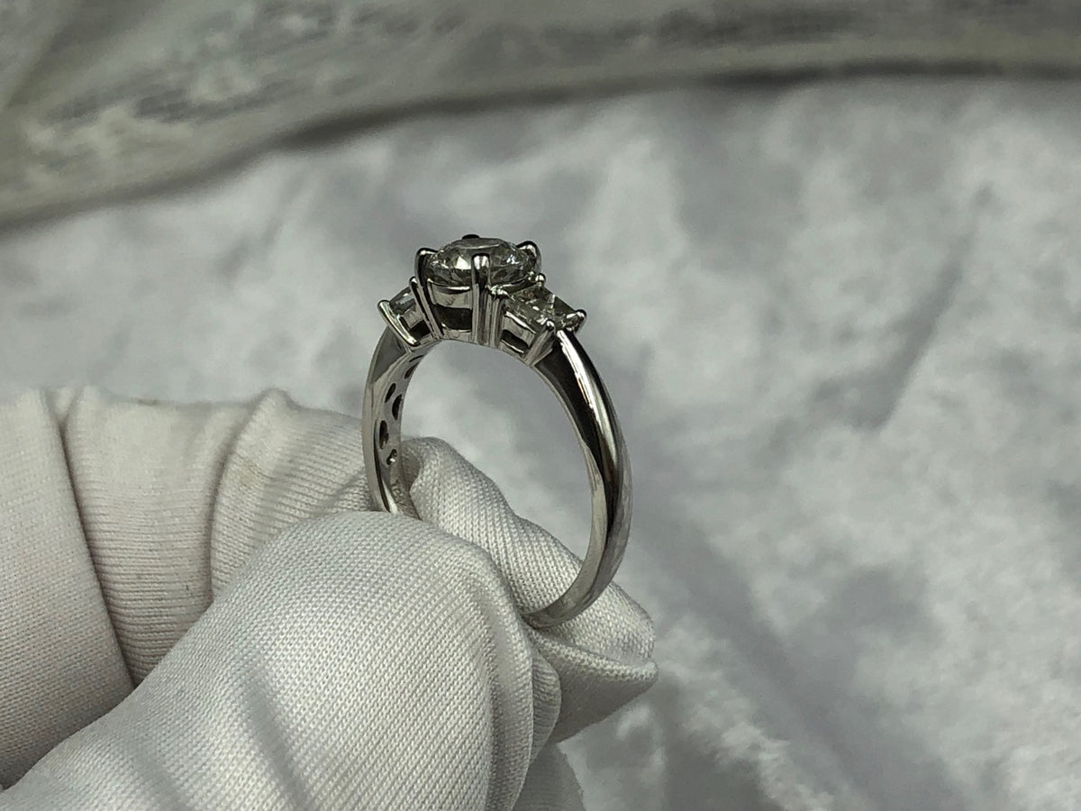 Gorgeous Three Stone diamond ring. 1.00 carat total weight, main product view