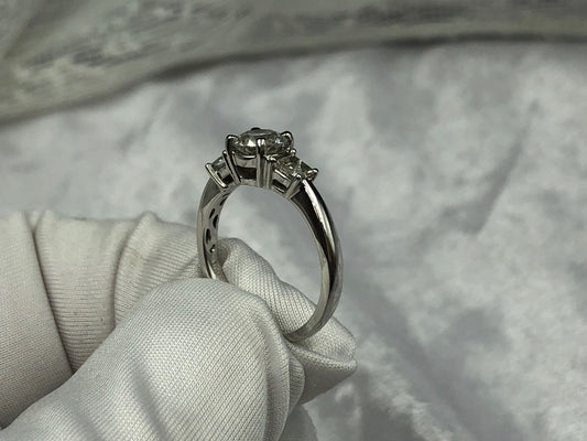 Gorgeous Three Stone diamond ring. 1.00 carat total weight, main product view