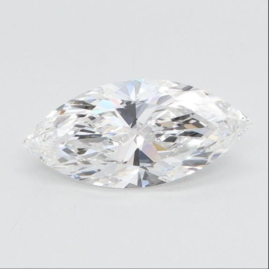 IGI certified Marquise brilliant lab grown 1.00 ct E/VVS1