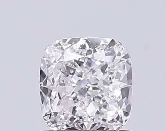 IGI certified cushion cut lab grown 1.02 ct E/VS1