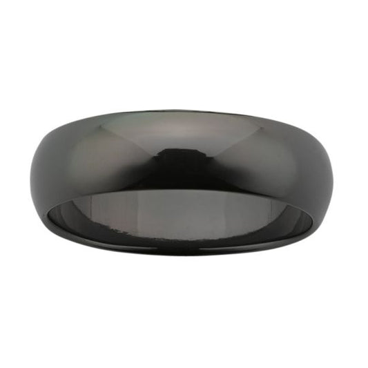 MID DOME ZIRCONIUM RING